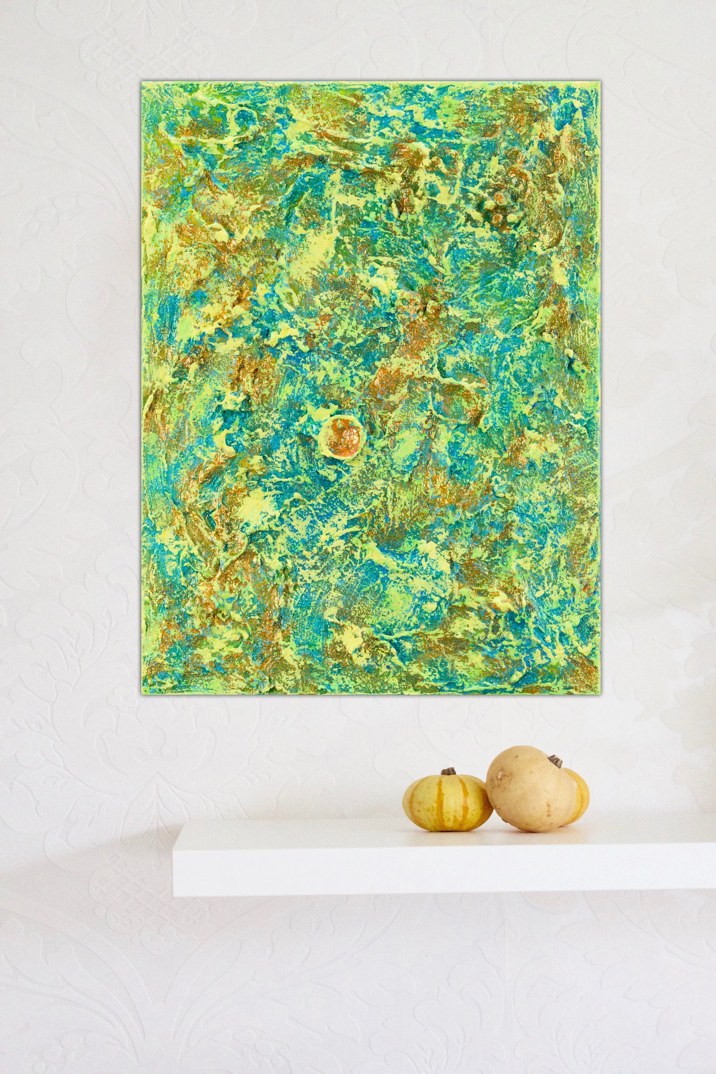 Matter Painting 136 : 16" x 12" - 40 x 30 cm