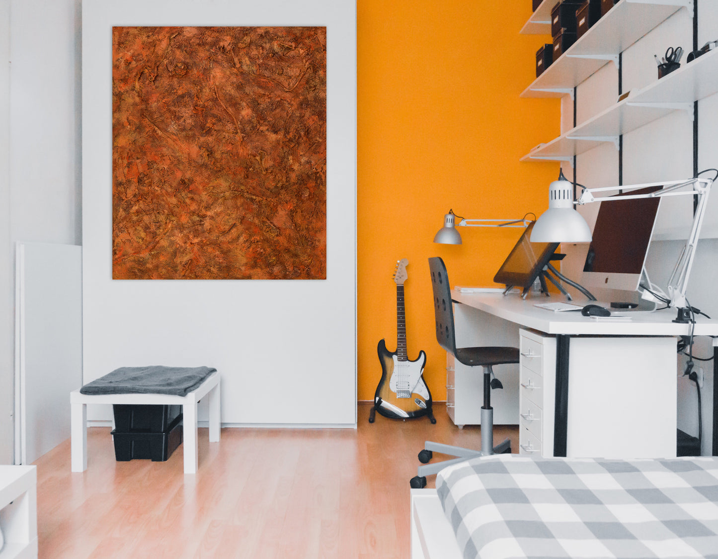 Pluto : 47" x 36" - 120 x 100 cm
