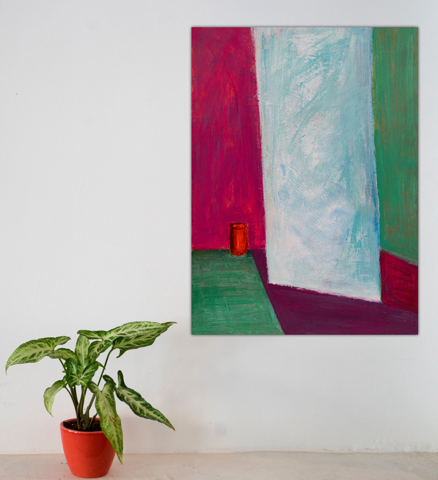 Minimalist Still Life : 38" x 28" - 96 x 70 cm