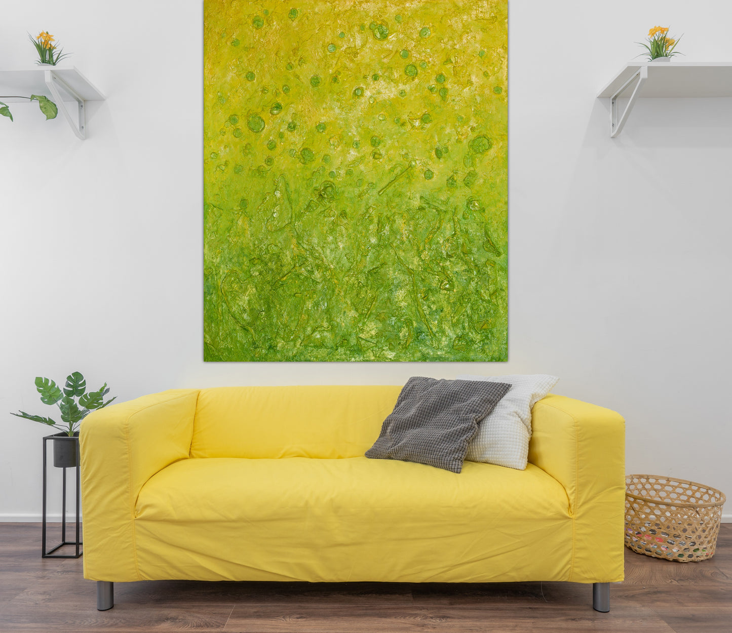 Botanical Blooms : 47" x 36" - 120 x 100 cm