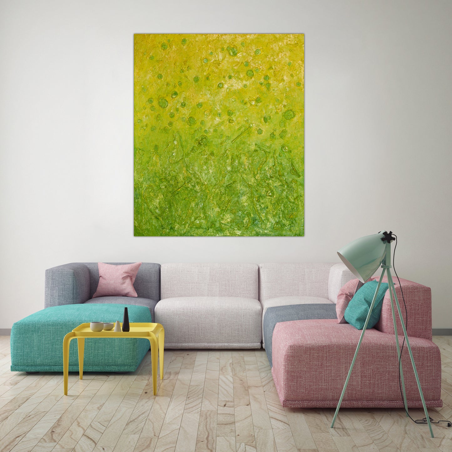 Botanical Blooms : 47" x 36" - 120 x 100 cm