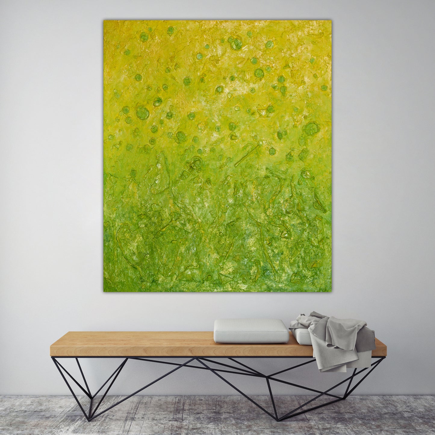 Botanical Blooms : 47" x 36" - 120 x 100 cm
