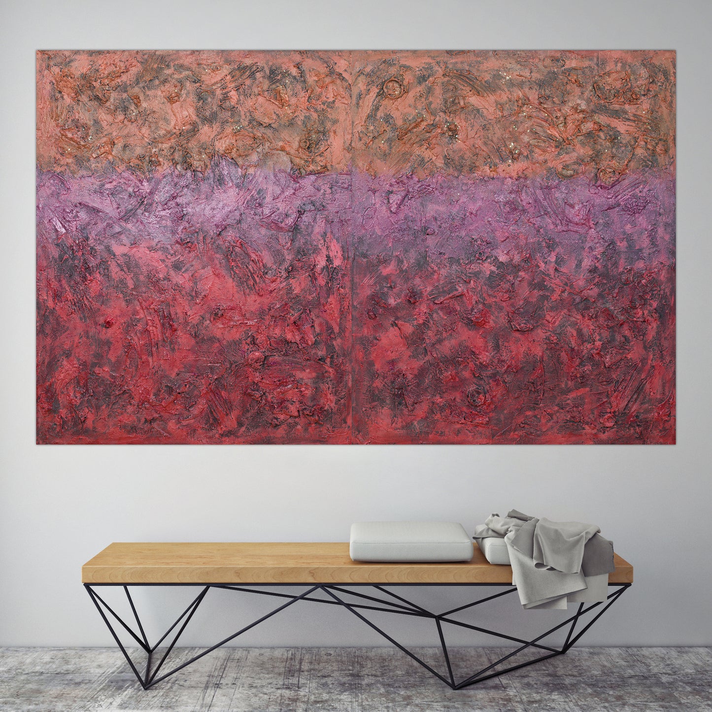 Galaxy Of Dreams : 39" x 63" - 100 x 160 cm