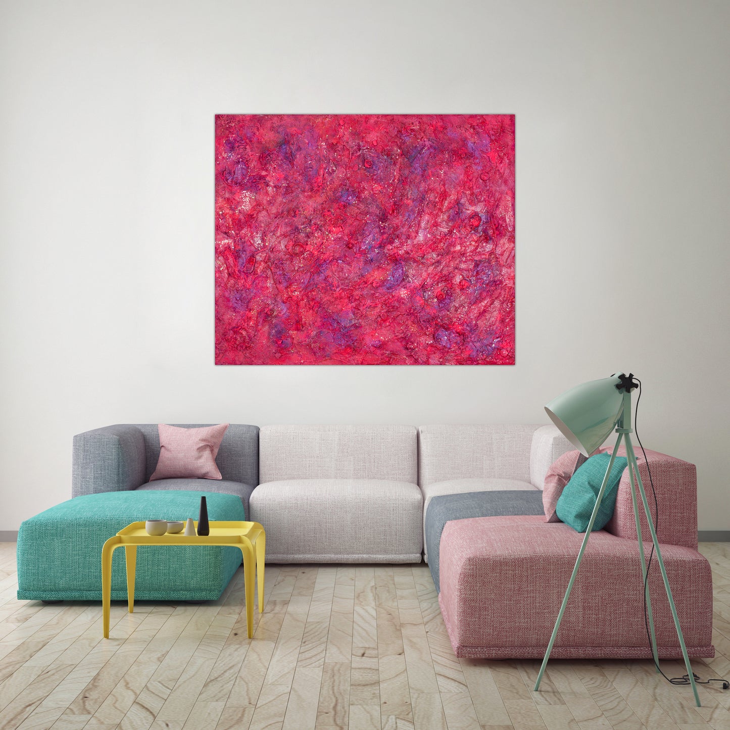 Phoebe : 47" x 36" - 120 x 100 cm
