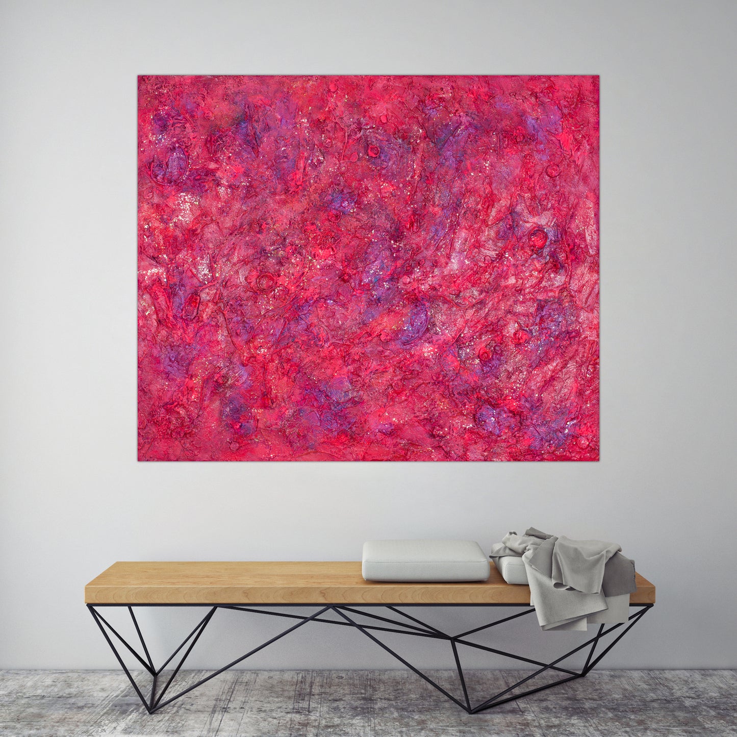 Phoebe : 47" x 36" - 120 x 100 cm