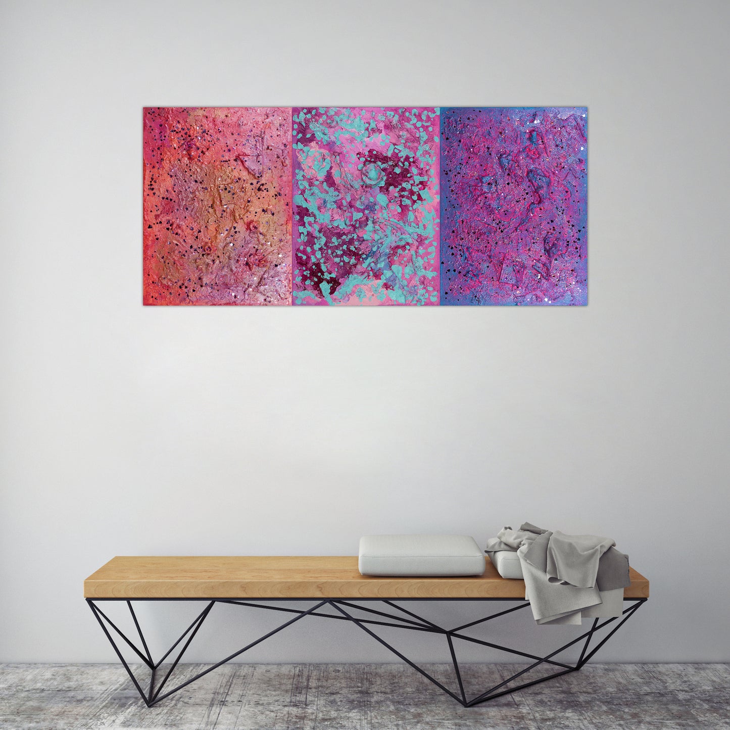 Pink Obsessed : 16" x 35" - 40 x 90 cm