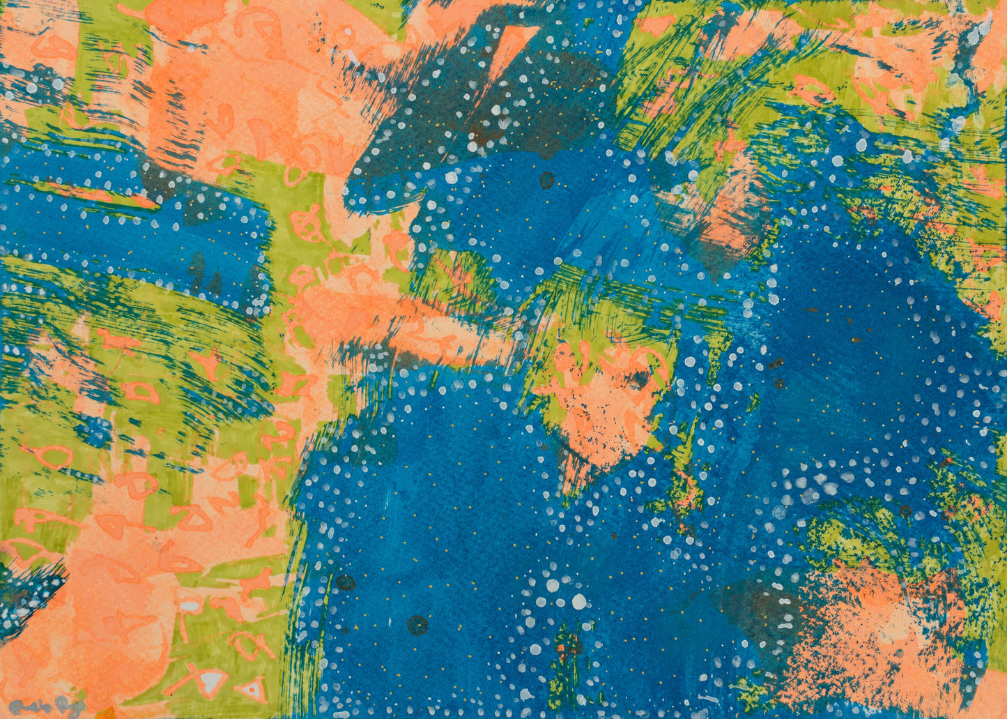 Spring Rain : 8" x 12" - 21 x 30 cm