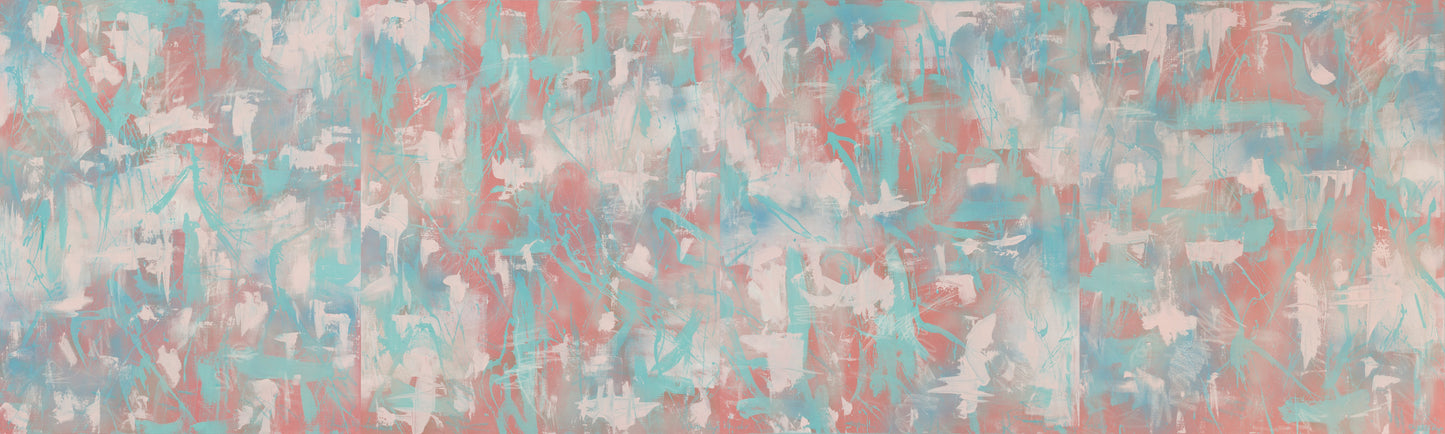 Bubble Gums : 48" x 160" - 122 x 406 cm