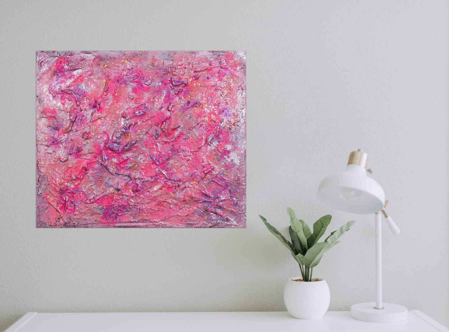 Cotton Candy : 15" x 18" - 39 x 45 cm