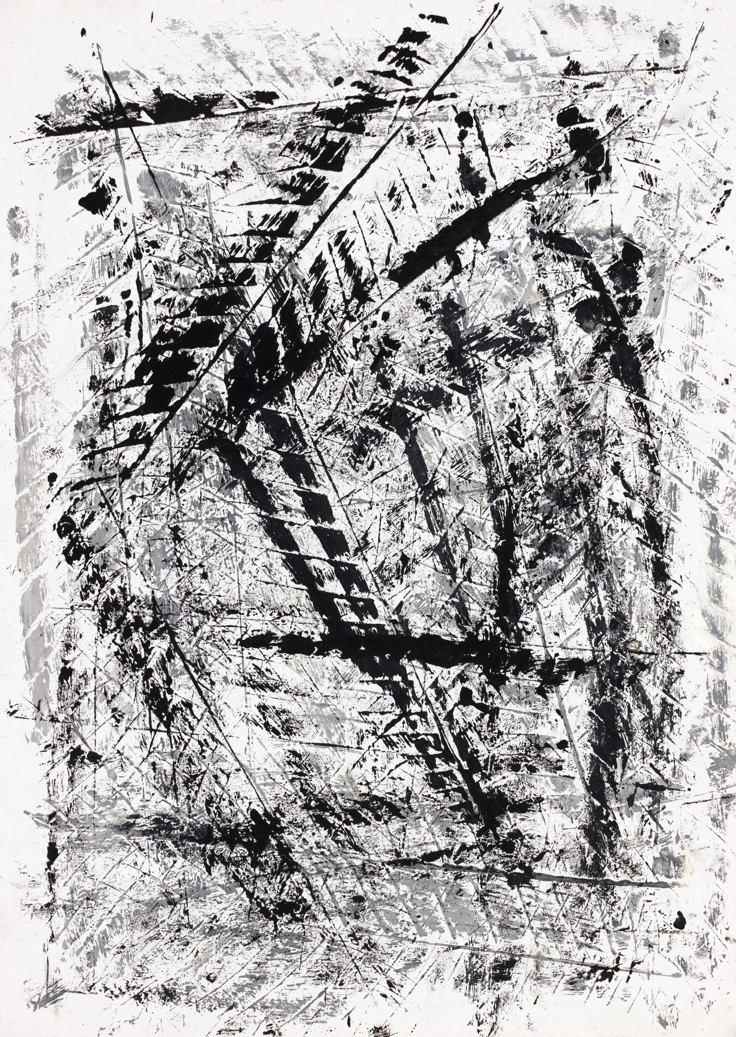 Heavy Showers Changing To Thunder Showers in Lhasa : 12" x 8" - 30 x 21 cm