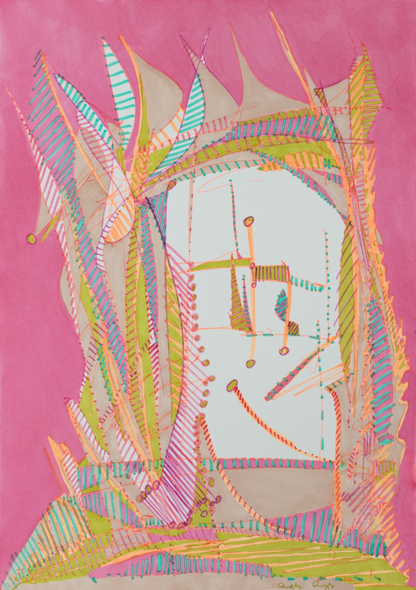 Interdimensional Door : 12" x 8" - 30 x 21 cm
