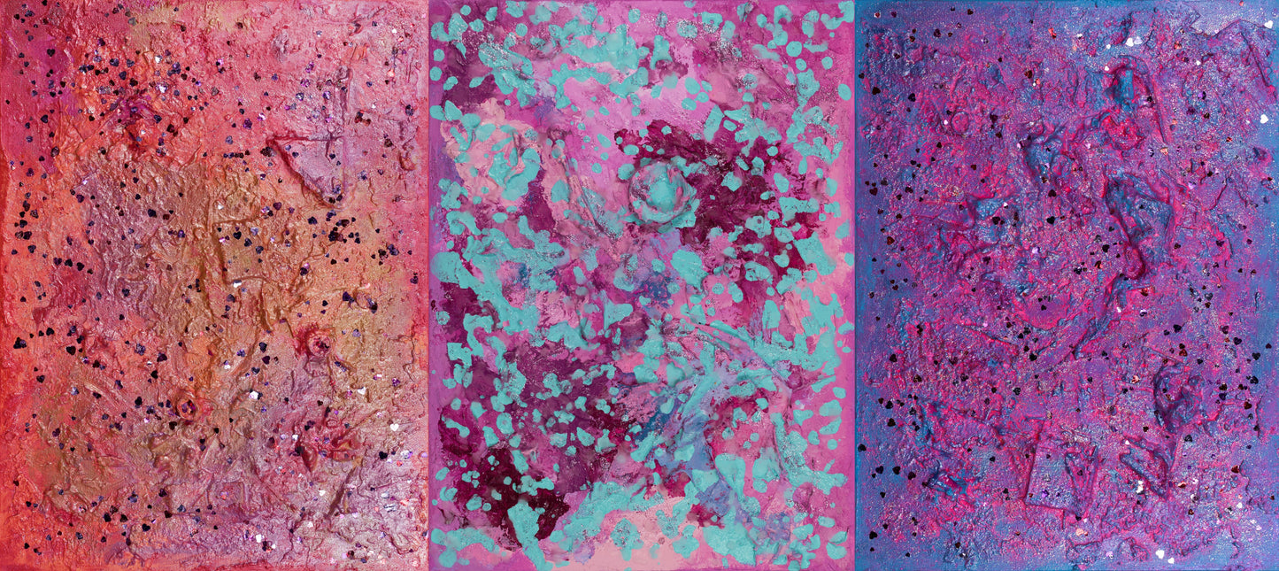 Pink Obsessed : 16" x 35" - 40 x 90 cm