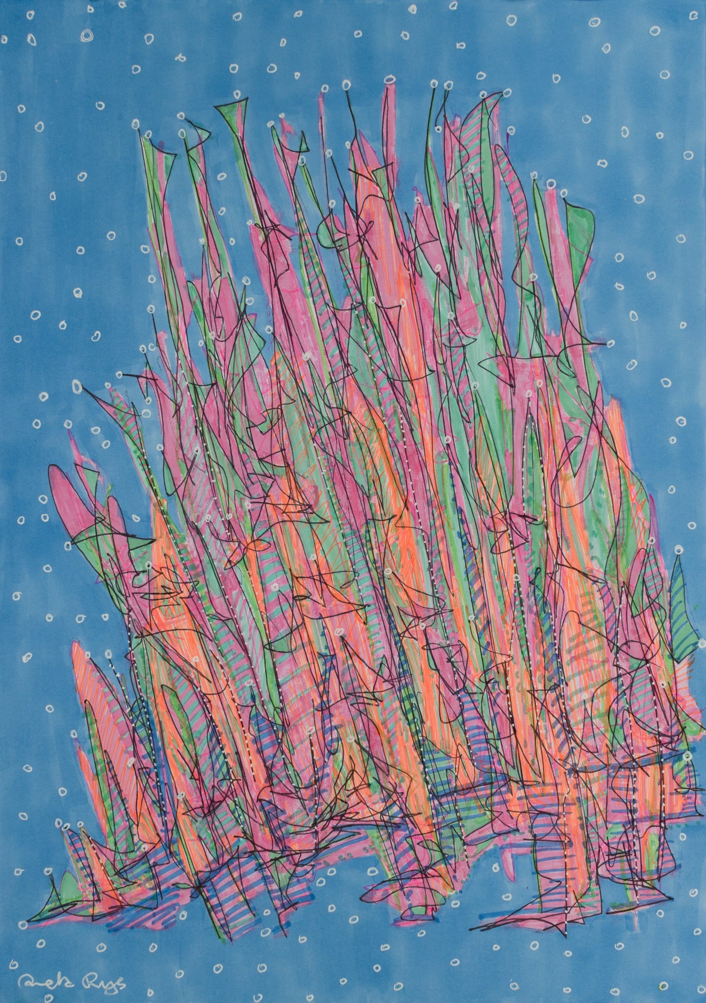 Subconscious Creation : 8" x 12" - 21 x 30 cm