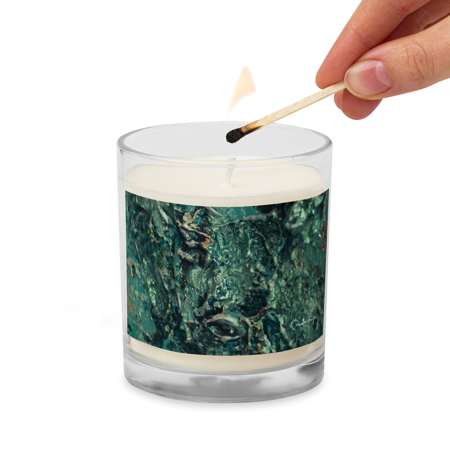 The Enlightenment Glass jar soy wax candle