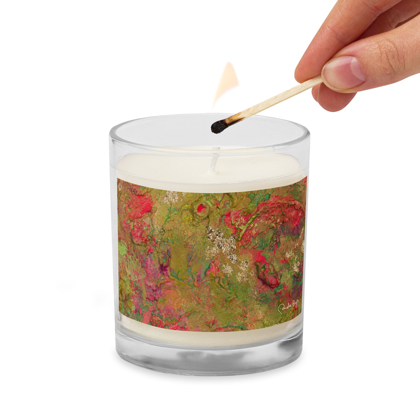 Mimas Glass jar soy wax candle