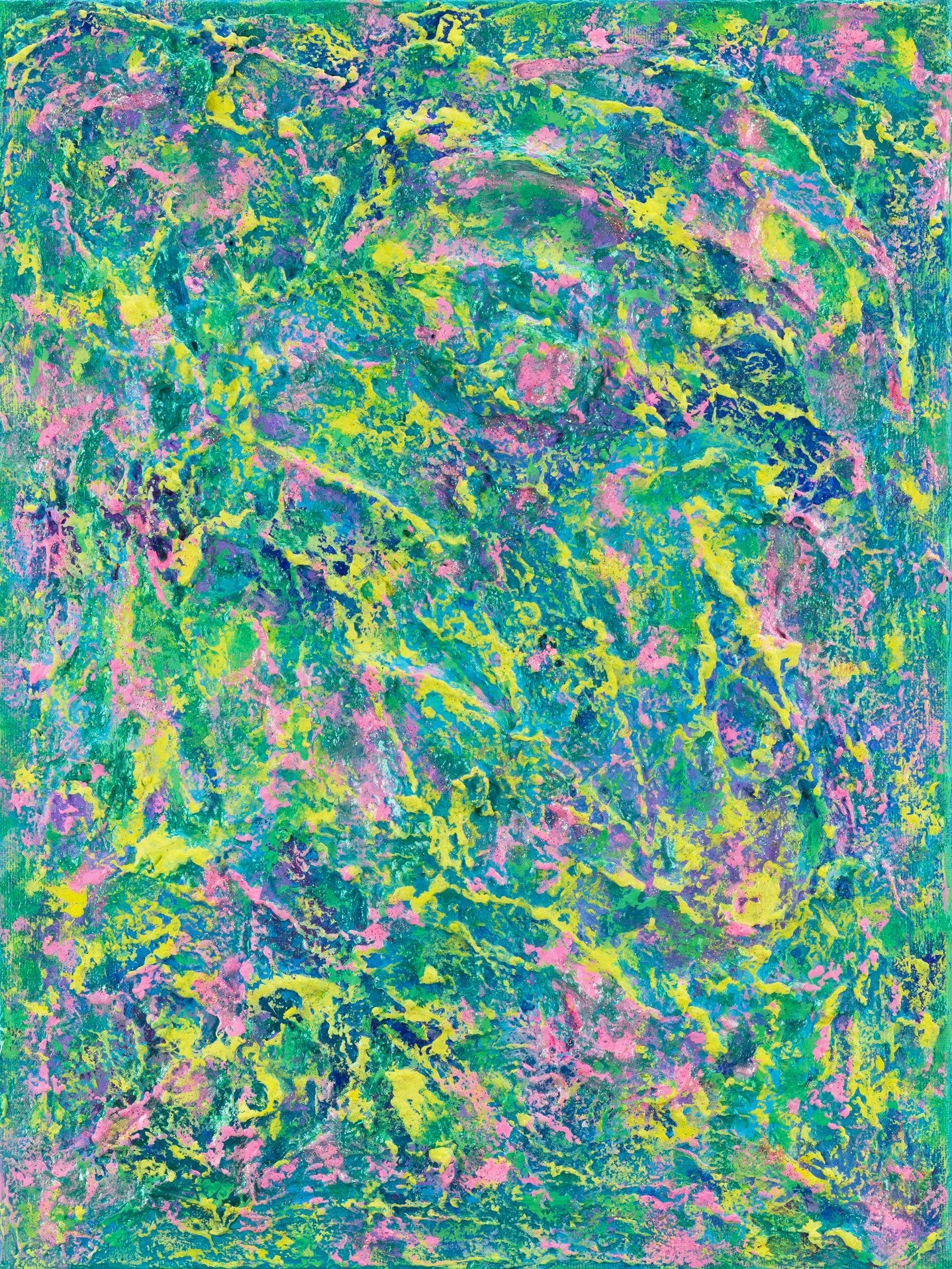 Labyrinth of Colors : 16" x 47" - 40 x 120 cm