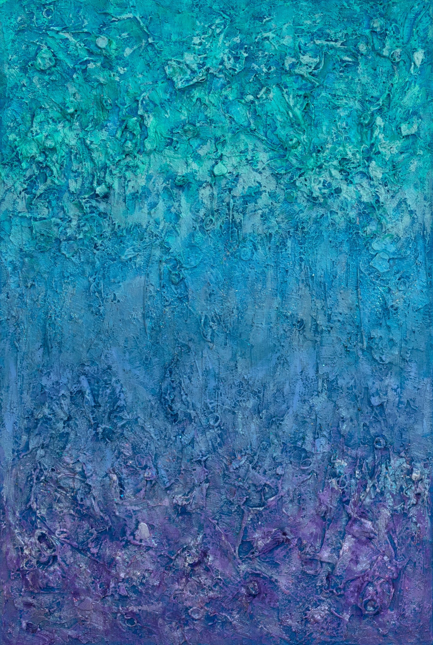 Galactic Tides : 35" x 71" - 90 x 181 cm