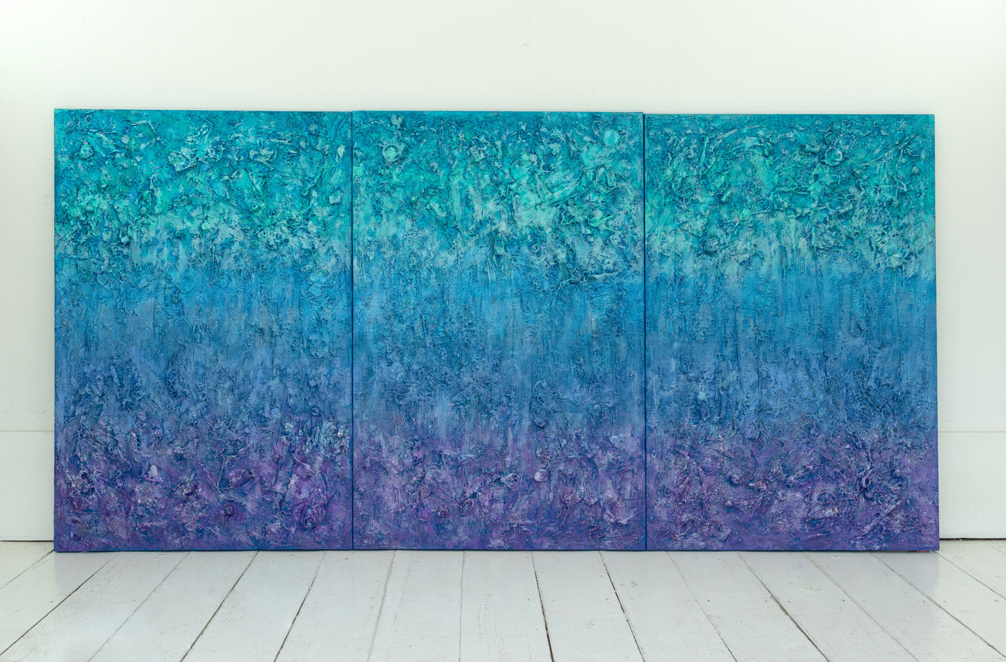 Galactic Tides : 35" x 71" - 90 x 181 cm