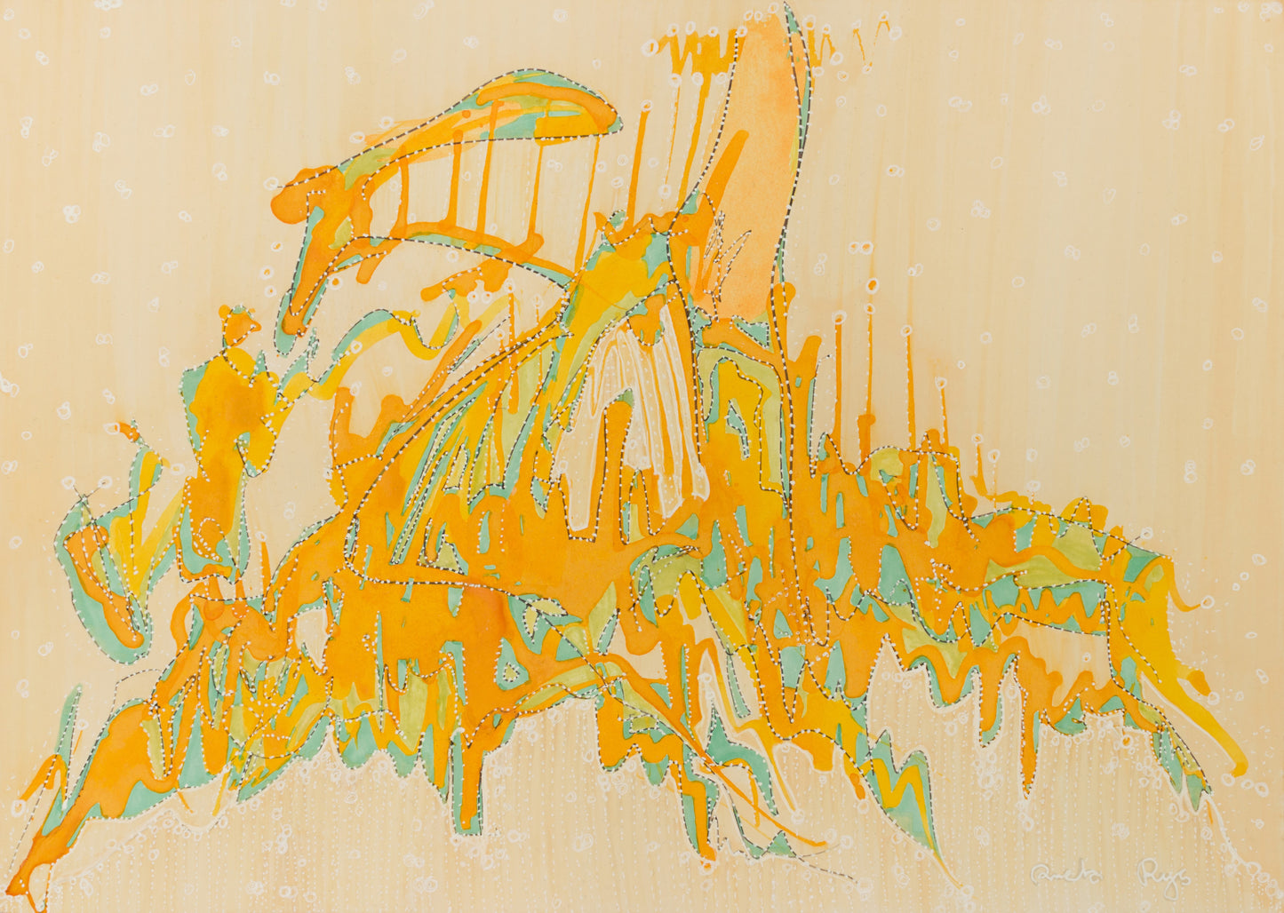 Topology of Dreams : 8"x 12" - 21 x 30 cm