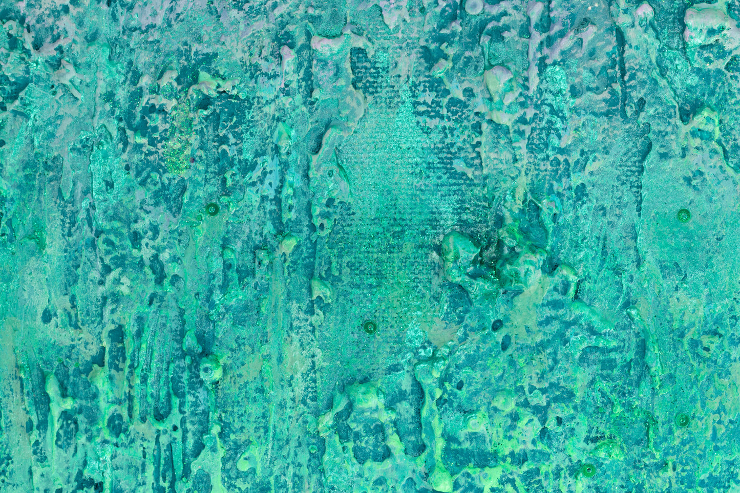 Close-up of bold brushstrokes and pranic energy flow Life Energy artwork Pamela Rys