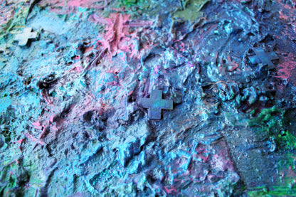 TRAPPIST-1f : 47" x 36" - 120 x 100 cm