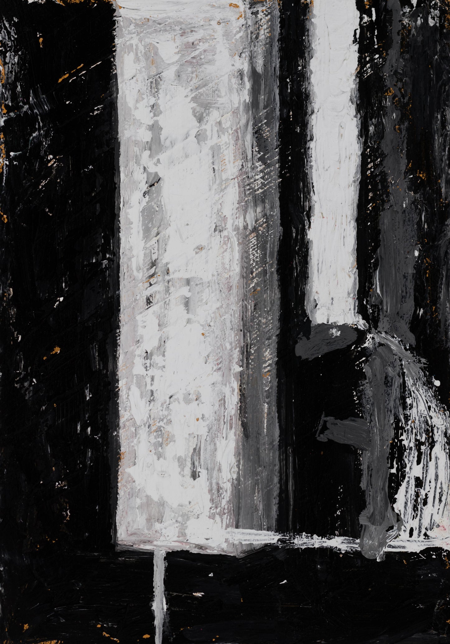 Black and White Still Life : 14" x 10" - 35 x 25 cm