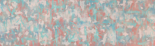 Bubble Gums : 48" x 160" - 122 x 406 cm