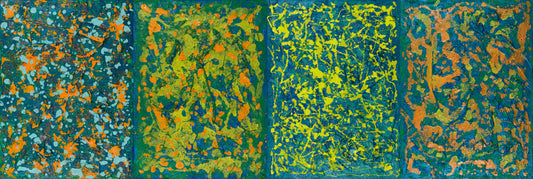 Color Journeys : 16" x 47" - 40 x 120 cm